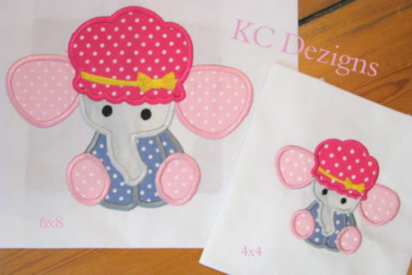 Baby Elephant with Hat Embroidery Review