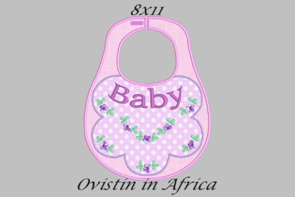 Baby Floral Adorable Baby Bib Large Review