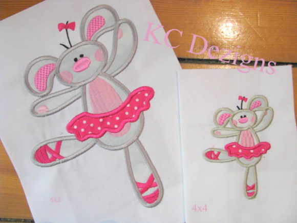 Bunny Ballerina 1 Embroidery Review