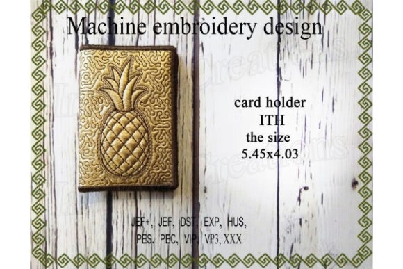 Card Case - Pineapple Embroidery Review