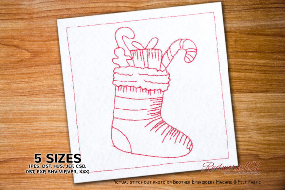 Christmas Stocking Lineart Design Review