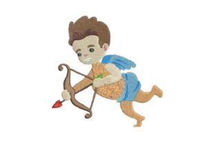 Cupid Shooting Bow Embroidery Review