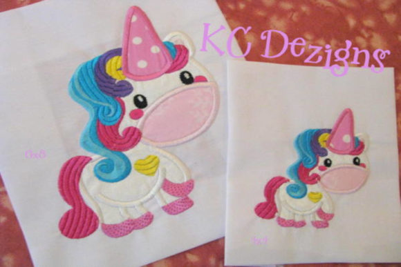 Cute Unicorn Applique Embroidery Review