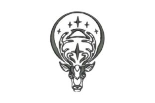 Deer in Gothic Style Embroidery Review