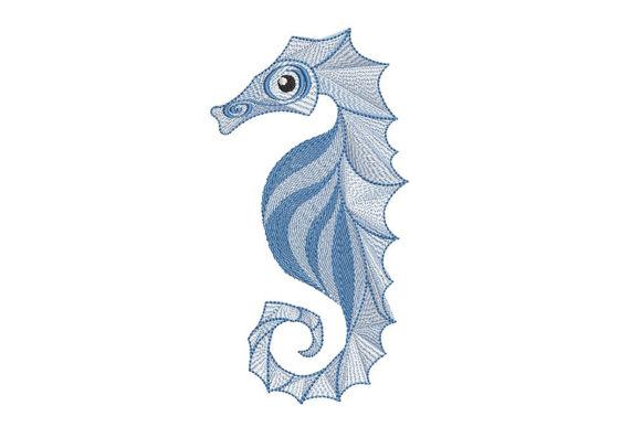 Delicate Sea Horse Embroidery Review