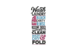 Laundry Room Subway Art Embroidery Review