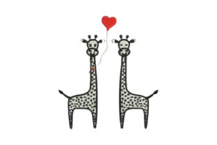 Lover Giraffes Embroidery Design Review