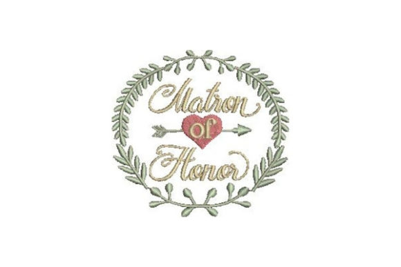 Matron of Honor Embroidery Review