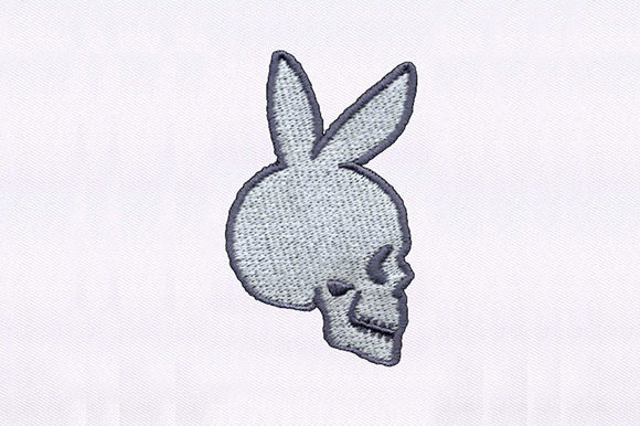 Skull with Bunny Ears Embroidery Design Review