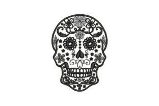 Sugar Skull Black Tattoo Embroidery Review