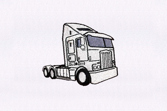 Tractor Trailer Truck Embroidery Review