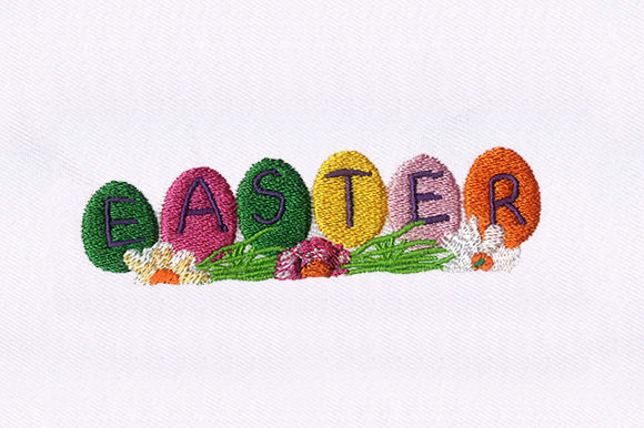 Vibrant Easter Eggs Embroidery Review